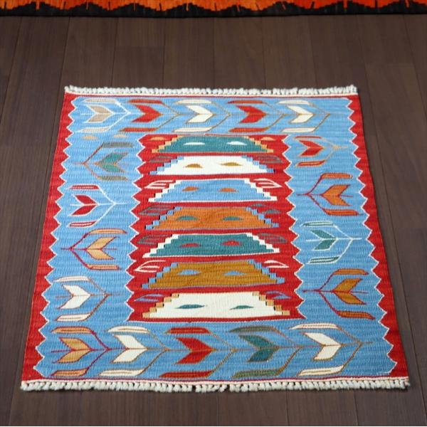 草木染 スーパーファインキリム 最高級の細かな手織りトルコキリム