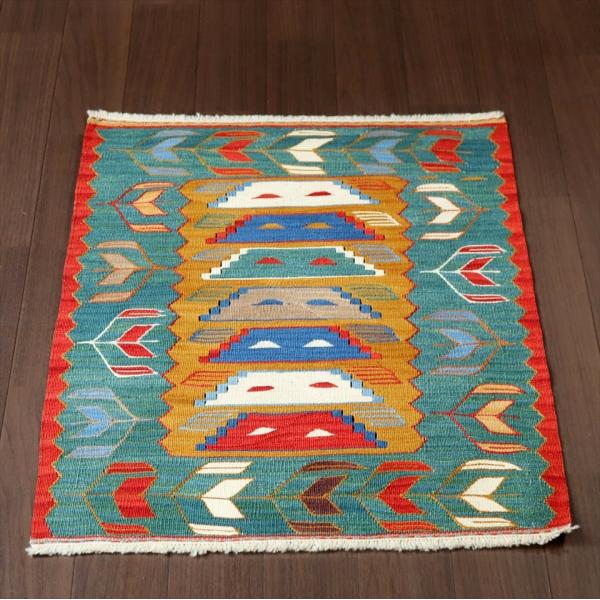 草木染 スーパーファインキリム 最高級の細かな手織りトルコ