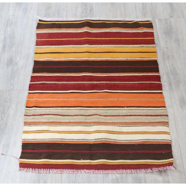 オールドキリム シリフケ チェイレキサイズ 111x71cm 暖色系の