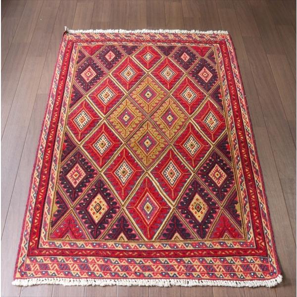 50×50cm アフガン手織りキリム アフガンキリム アフガニスタン ミシュワニ 131x80cm Mishwani Rug