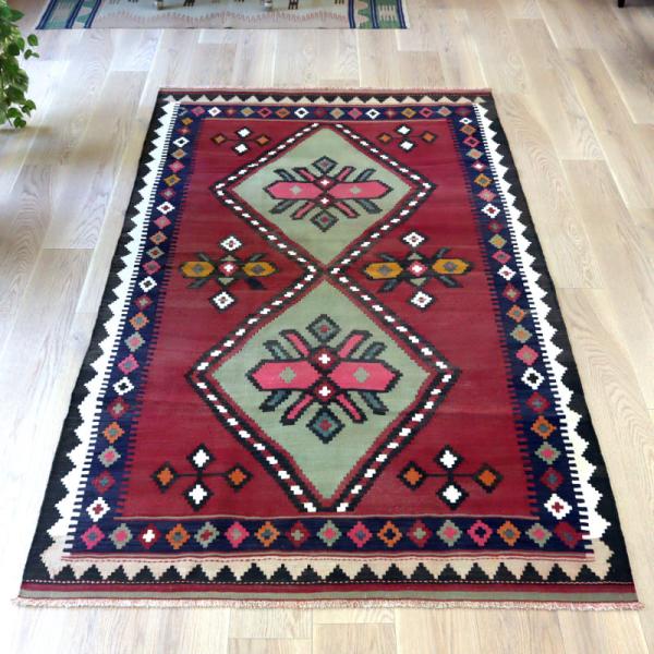 アンティークコーカサス キリム 楽天市場】【15%OFFクーポン対象】オールドキリム コーカサス地方の