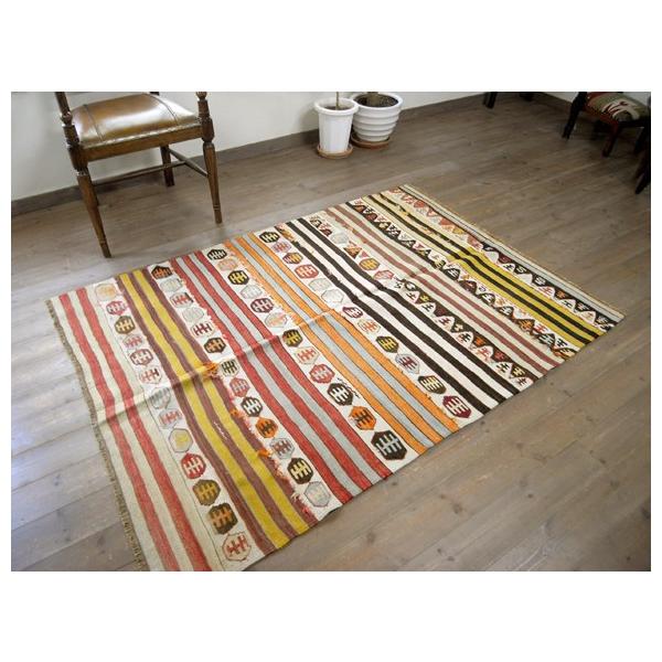 トルコのカイセリキリム 174x130cm(fmk28) トルコのカイセリキリム