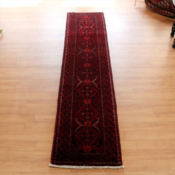 トライバルラグ バルーチ 189x44cm ランナーサイズ : インプレッション