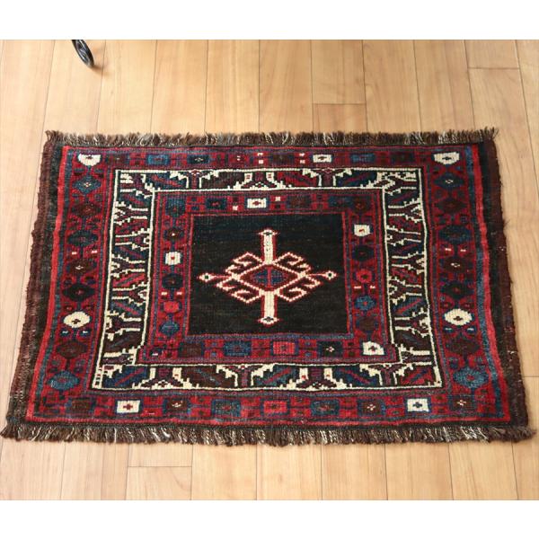 オールドラグ 荷物用のサドルバッグからのカット 42x60cm シャーサバン