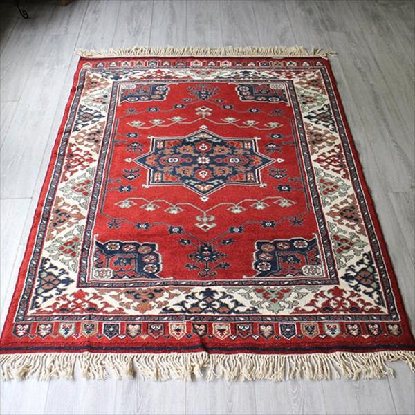 トルコの手織りカーペット ラグ イズミル 161x119cm星とドラゴン リプロダクション アンティーク アウトレットセール 特集