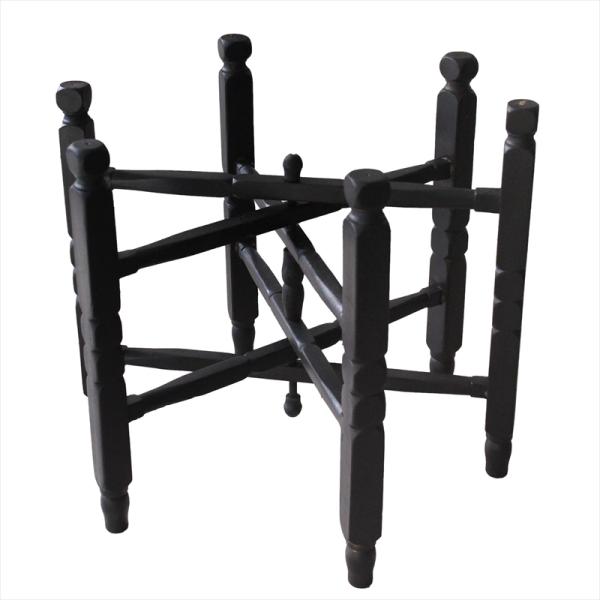 アナトリアの木製家具 折りたたみ脚台 高さ50cm/直径56cm
