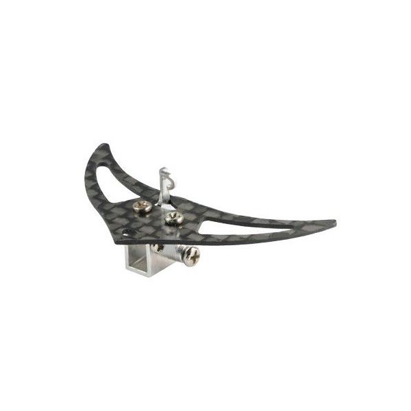 カスタムヘリ/アルミテールブームサポートマウント+フィン/ワルケラ V120D02S MICROHELI　　　　 Aluminum Tail Boom Support Mount w/ Fin - WALKERA