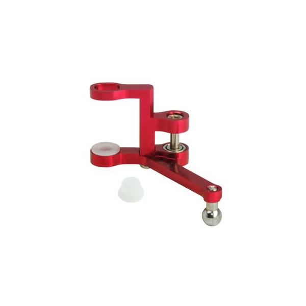 �J�X�^���w��/�_�u���x�A�����O�A���~�e�[���s�b�`���o�[�i�ԁj Walkera V120D02S/MICROHELI �@/�@Double Bearing Aluminum Tail Pitch Lever(RED) - WALKERA