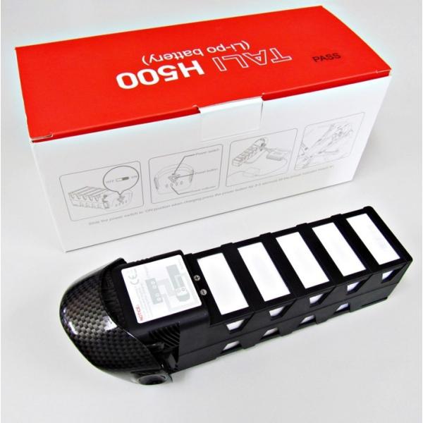 Walkera TALI H500 用 リポバッテリー ブラック Li-po battery ワルケラ TALI H500-Z-22 （22.2V 5400mAh）