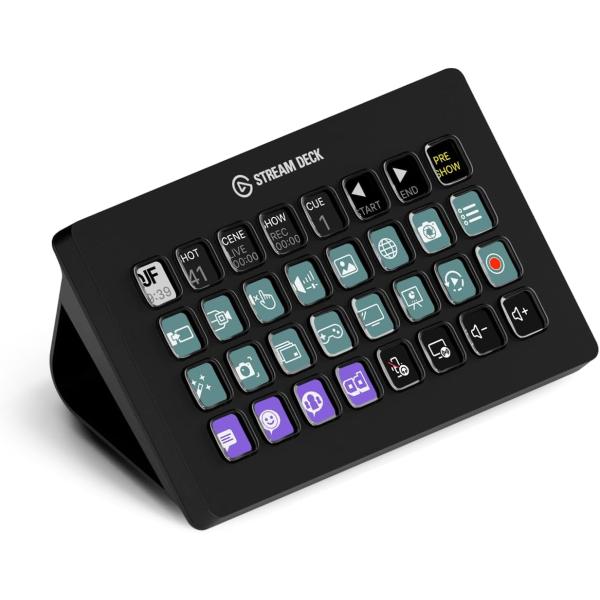 Elgato Stream Deck XL エルガトストリームデックXL【32キー配列】ライブコンテンツ作成用のコントローラー 配信者向けデバイス