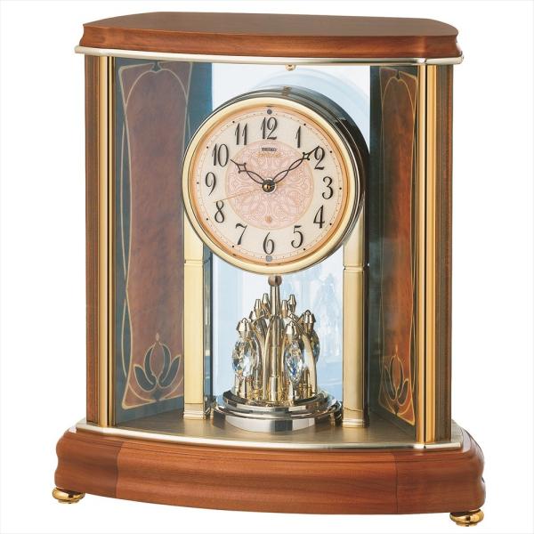 SEIKO EMBLEM エンブレム HW577B 置時計 からくり時計　電波 SEIKO セイコー EMBLEM エムブレム エンブレム HW577B 置き時計 電波