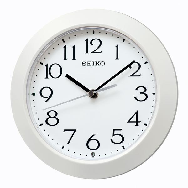 セイコー SEIKO KX241W 置き時計 掛置兼用時計 壁掛け時計 掛け時計 電波時計 ステップムーブメント