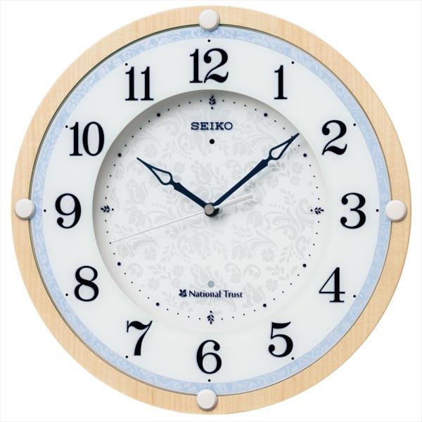 SEIKO セイコー KX378B 壁掛け時計 掛け時計 電波時計 連続秒針