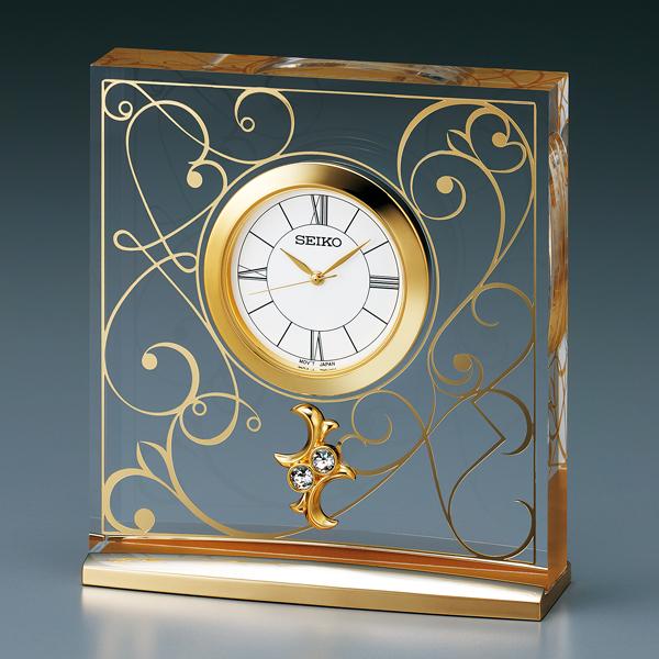 SEIKO（セイコー） SEIKO UF803G 置き時計 ステップムーブメント : 時