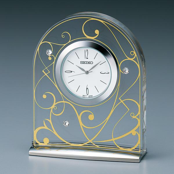 SEIKO（セイコー） SEIKO UF804G 置き時計 ステップムーブメント : 時