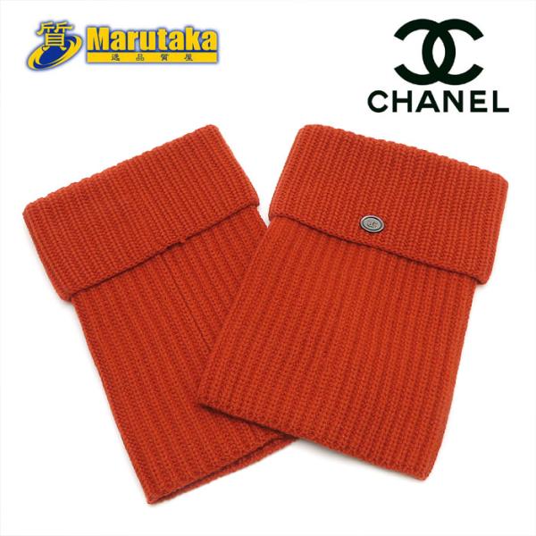 未使用 CHANEL シャネル レッグウォーマー カシミヤ ココマーク