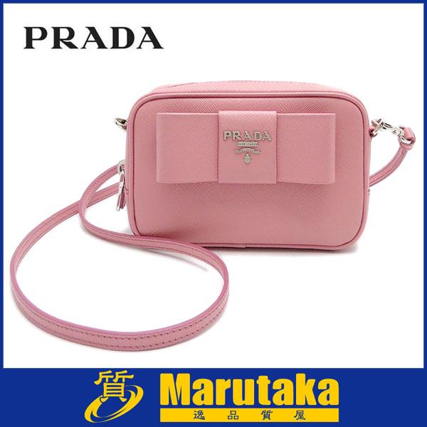 税込 Prada リボン ショルダー ミニバッグ サフィアーノ ショルダーバッグ Luhacovice Cz