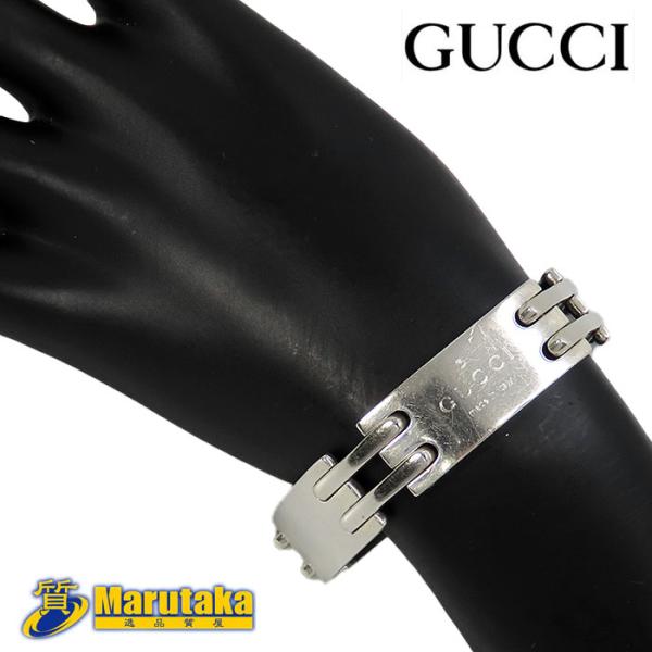 GUCCI（グッチ） 【グッチ】SV 925 シルバー ブレスレット 腕周り約