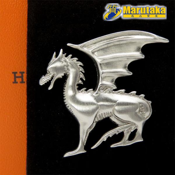 HERMES（エルメス） 送料無料 タリスマン ドラゴン ピンブローチ