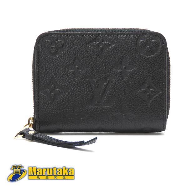 【新型ICチップ搭載】ルイヴィトン　ジッピーパース　エピ　小銭入れ　黒 LOUIS VUITTON（ルイ・ヴィトン） 【ルイヴィトン】ジッピーコイン