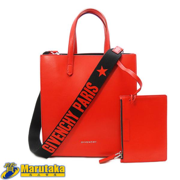 GIVENCHY 【ジバンシィ】スターゲート スモールトート バッグ 赤