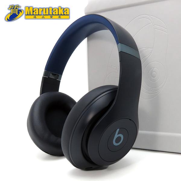【 ビーツ・バイ・ドクタードレ Beats by Dr.Dre 】 Beats Studio Pro ワイヤレスヘッドフォン MQTQ3PA/A ネイビー 中古 26k299-3