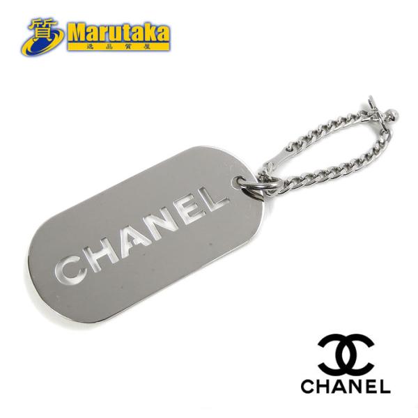CHANEL（シャネル） 送料無料 ロゴ プレート キーリング キーチェーン