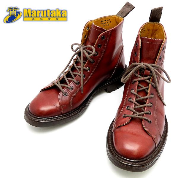 Tricker's トリッカーズ モンキーブーツ 約27cm #8.5 赤茶