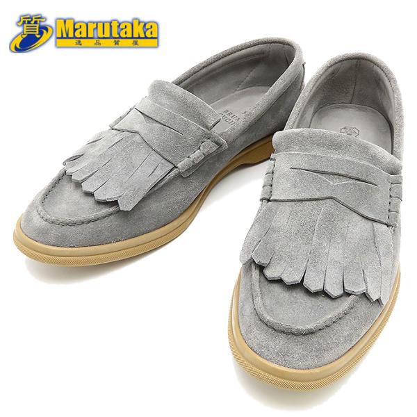 BRUNELLO CUCINELLI（ブルネロクチネリ） スエードローファー 約24cm