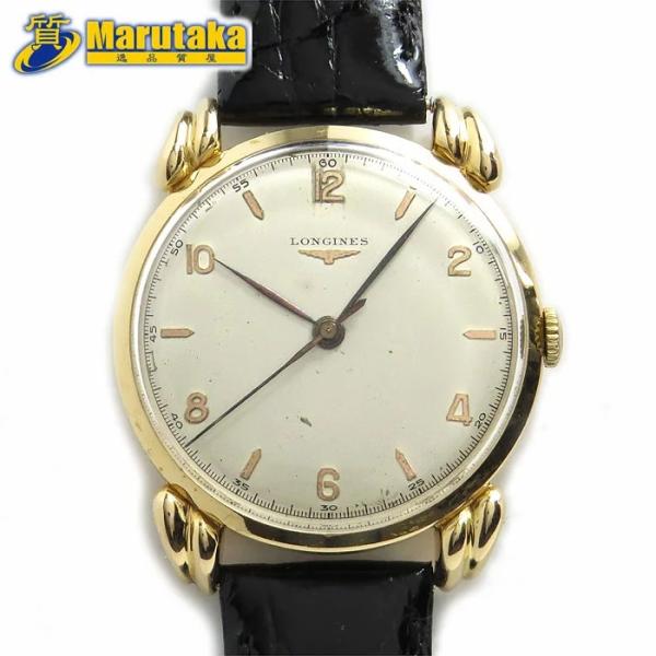 657 LONGINES 時計　手巻き 新品ベルト ヴィンテージウォッチ　メンズ LONGINES - 657 LONGINES 時計 手巻き 新品ベルト ヴィンテージ