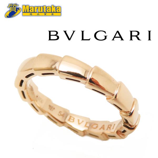 BVLGARIリング ピンクゴールド ホワイト　B01 ♯50サイズ約９号　美品 BVLGARIリング ピンクゴールド ホワイト B01 ♯50サイズ約9号 美品