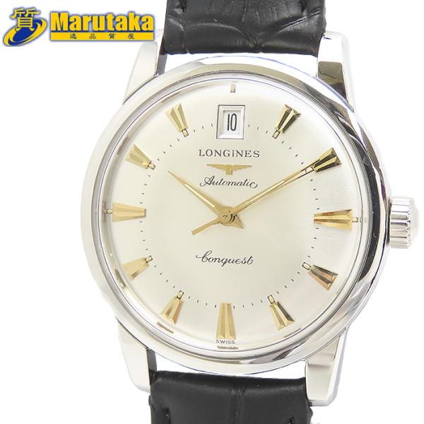 コンクエスト LONGINES ヘリテージ ロンジン L1.611.4.75.2 自動巻 箱