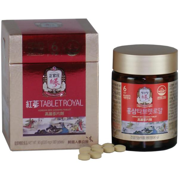 高麗人参正官庄紅参粉錠(パウダータブレット)ロイヤル(免税品)90g/180錠×4 /【Buyee】 高麗人参正官庄紅参粉錠(パウダータブレット)ロイヤル(免税品)90g/180錠×4 /【Buyee】