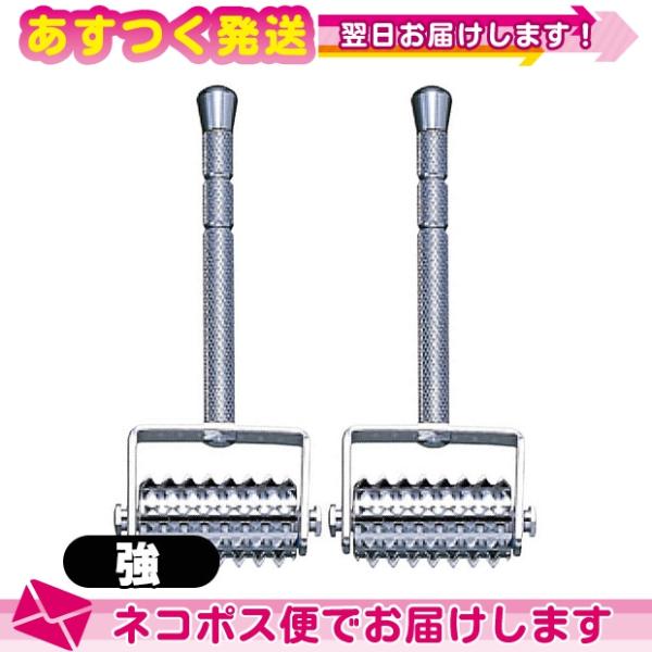 ● ローラー鍼とは接触鍼のひとつで、ギザギザが特徴の鍼。● ギザギザのローラー部分を患部に転がすことにより、刺激を加えます。● 刺さない鍼で、刺激がマイルドなのが特徴の鍼です。● 患部の肌の状態を確認しながら使用するのをお勧めします。