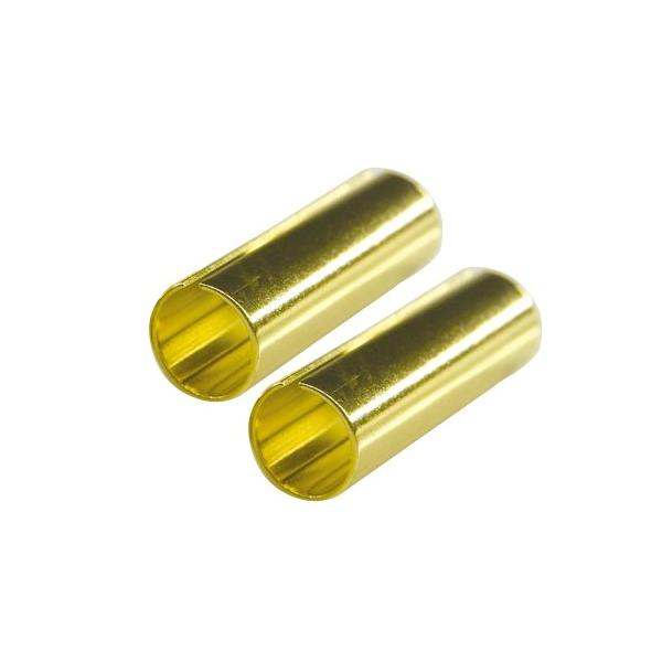 カーボンは照射により燃焼し、短くなります。短くなったカーボンのために、「カーボン補助器」が用意されております。カーボン補助器は短くなったカーボン同士を延長する電導性に優れた金属製の筒で、残り数ミリまで無駄なく使用することができます。※ ただ...