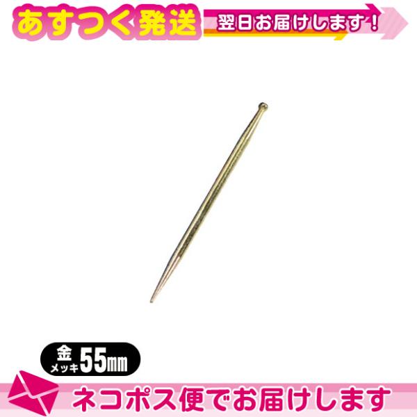 小里式てい鍼 金メッキ てい針 前田豊吉商店 55mm J25-102-55