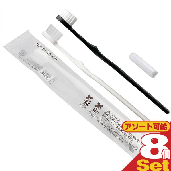 歯ブラシ 3g チューブ付き ×8本 日本製 フィード 使い捨て チューブ付き歯ブラシ ホテルアメニティ 個包装 ：ネコポス送料無料  :当日出荷 爆買