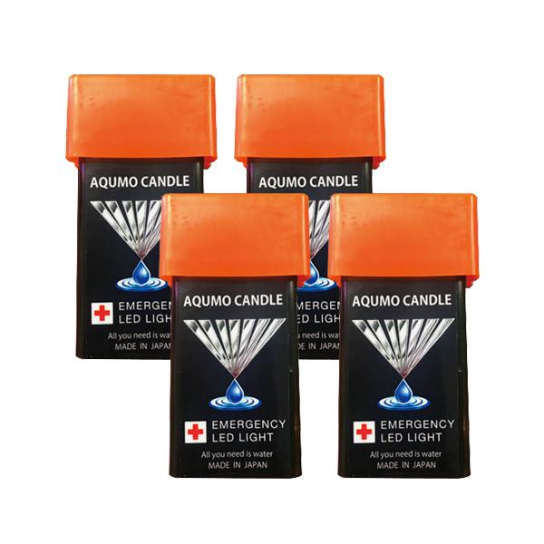 防災用　アクモキャンドル　40個セット　緊急照明⭐︎ライト 防災用灯 小型照明 アクモキャンドル (AQUMO CANDLE) x4個セット