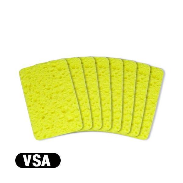 優れた吸水性と優しい肌触りの、植物性セルローススポンジを使用しています。