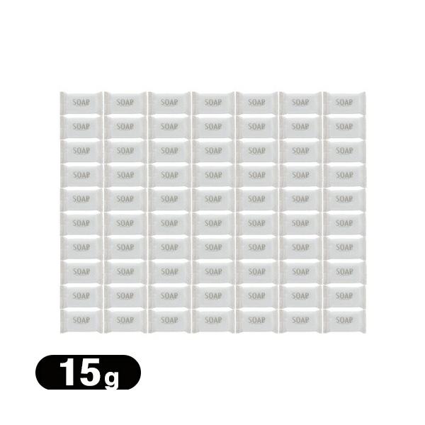 ベーシックな白色で定番のホテルソープです。ホワイトサボンの香り