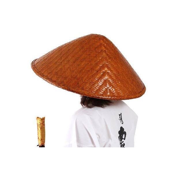 網代笠(あじろ笠／柿渋引き） : お遍路用品のいっぽ一歩堂 - 通販