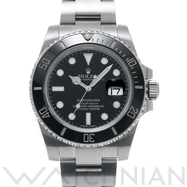 中古 ロレックス ROLEX サブマリーナ デイト 116610LN ランダムシリアル ブラック メ...