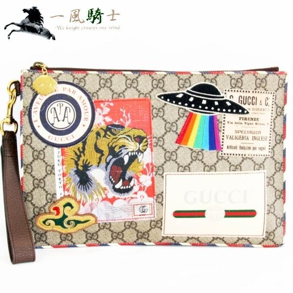 新品 クラッチバッグ グッチ Gucci グッチ Ggスプリームクーリエ 中古 ベージュ マルチワッペン バッグ Oyostate Gov Ng