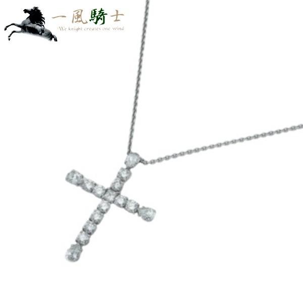 Harry Winston シンボルズ バイ ネックレス Pt950 ダイヤモンド クロス 大人気 ハリーウィンストン