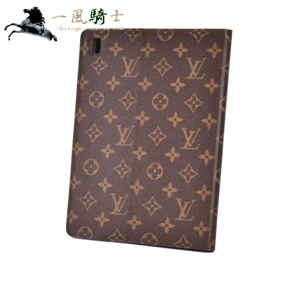 LOUIS VUITTON iPadケース フォリオ モノグラム プラスチック ブラウン