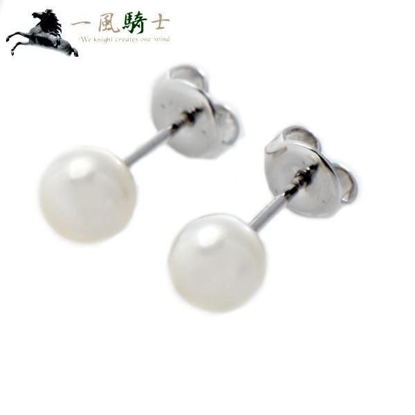 Mikimoto ミキモト パール ピアス K18wg パール約6 5mm 中古 Ip Mik Er L 一風騎士 Yahoo ショップ 通販 Yahoo ショッピング