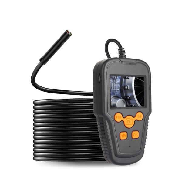 最新 正規品 TB-P60 液晶画面 付 エンドスコープ カメラ 業務用 防水 ファイバースコープ 5m 防水 内視鏡 マイクロ ボア フレキシブル CCD 排水溝 録画 写真
