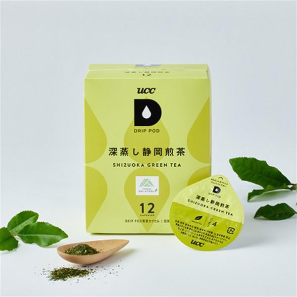 ＵＣＣドリップポッド DRIP POD ドリップポッド 深蒸し静岡煎茶 カプセル 12箱セット（144個入り）まとめ買い