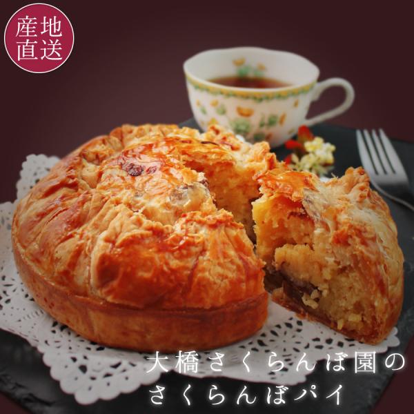 ■熨斗（短冊シールタイプ）を指定する場合ご注文手続きの途中にある「ギフト設定」でご指定ください。■商品の特徴北海道の芦別市のさくらんぼ果樹園を営む、大橋さくらんぼ園が作ったさくらんぼパイです。有名ブランドの「佐藤錦」、さくらんぼの王様「南陽...