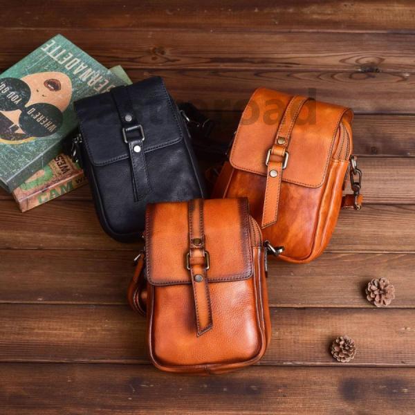 ショルダーバッグ メンズ 本革 ミニショルダーバッグ カジュアルバッグ 斜め掛け 通勤 2色 肩掛けバッグ 革 男性用 ショルダーバッグ メンズ 本革 ミニショルダーバッグ カジュアルバッグ